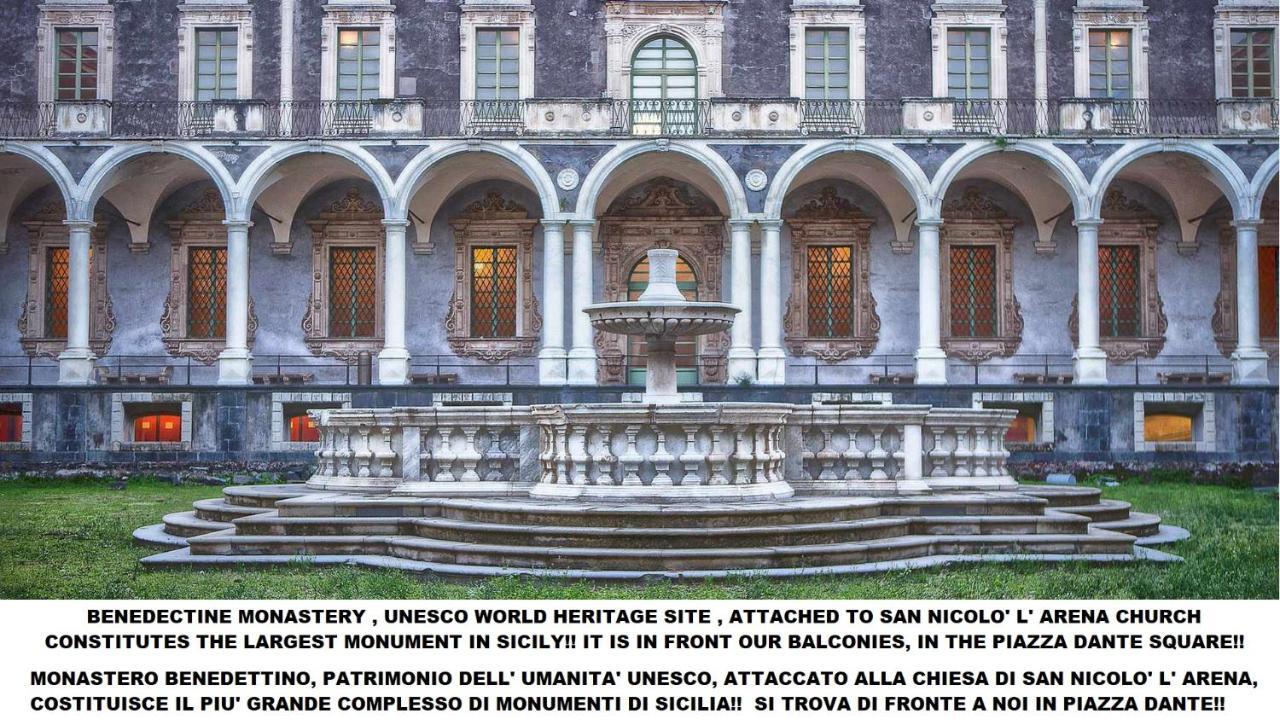 Benedettini - Exclusive Apartments & Monastery View Κατάνια Εξωτερικό φωτογραφία
